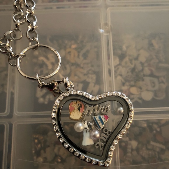 Jewelry | Wedding Themed Floating Locket | Poshmark